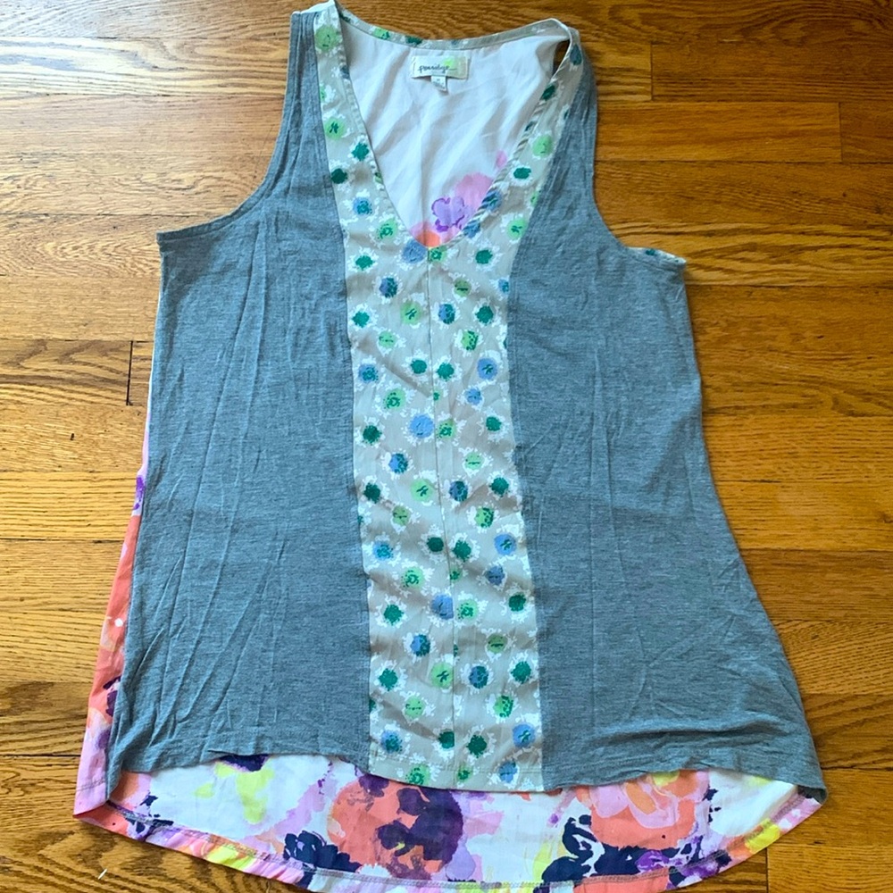 Anthropologie Porridge tank top size medium